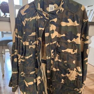 Gap Camouflage Spring Jacket